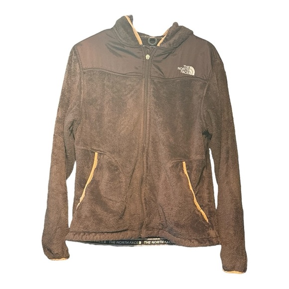 The North Face Jackets & Blazers - THE NORTH FACE JACKET BROWN FLEECE WITH HOOD SIZE LARGE